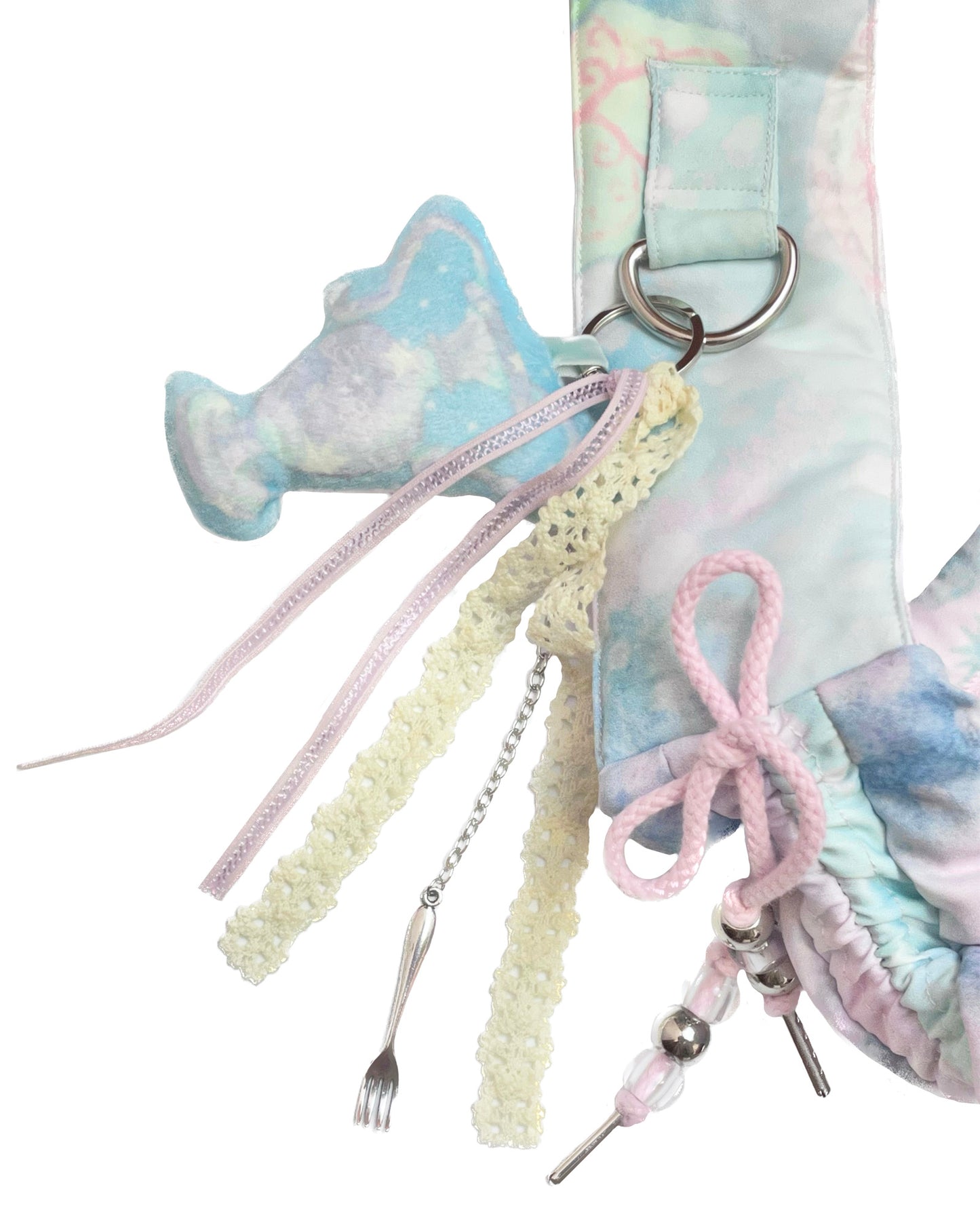 Dreamy Ceramics Puffy Crossbody Bag